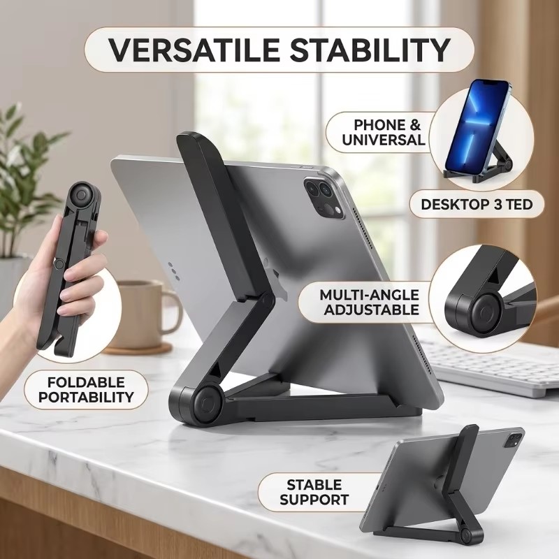 Desk Setup Gadgets - Uniwersalny składany uchwyt na tablet do