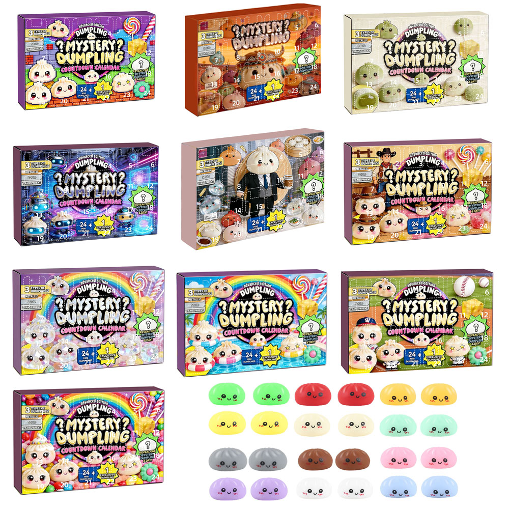 Desk Setup Kids - Kalendarz Adwentowy Niespodzianka Dumpling Blind Box