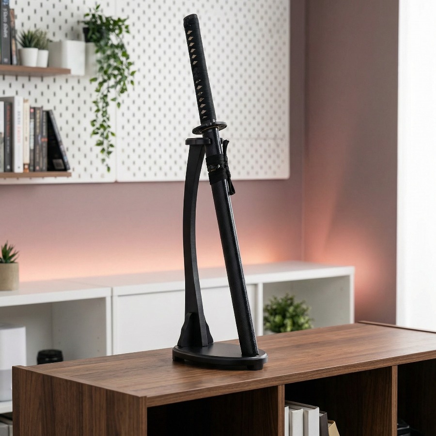 Desk Setup Shelves - Pionowy stojak na katanę, półka na