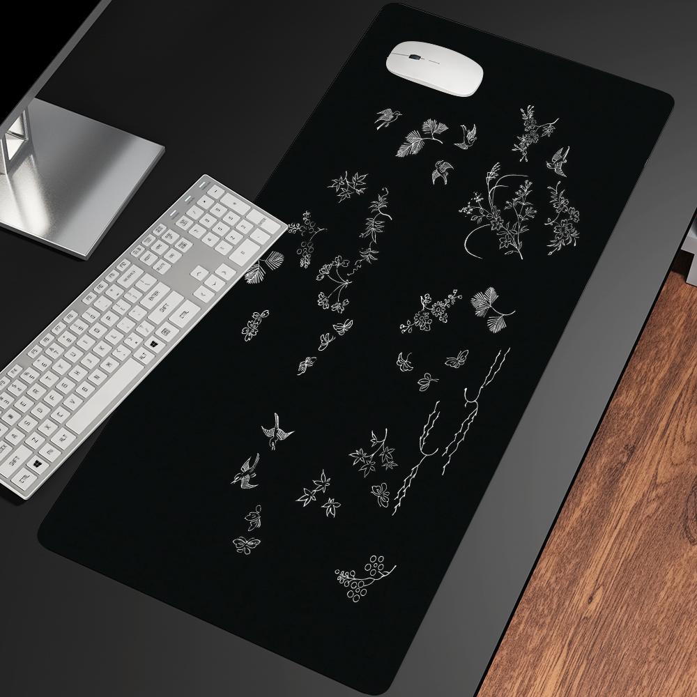 Desk Setup With Plants - Podkładka pod mysz z motywem roślin