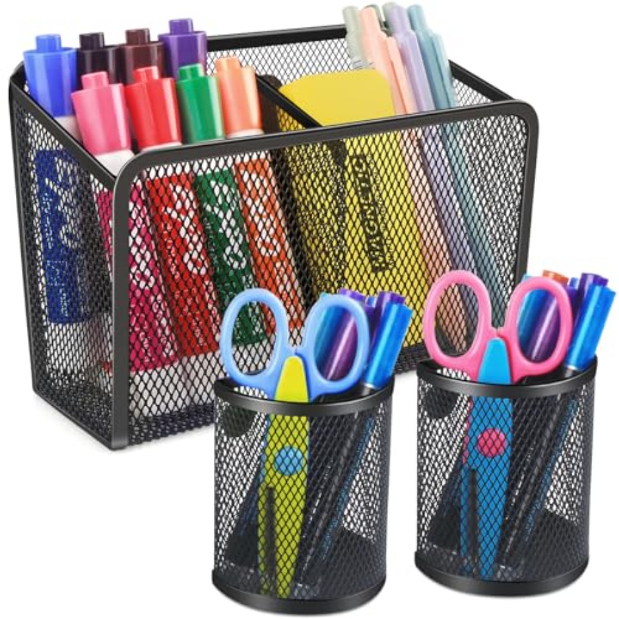 Pen Cup Magnetic - Magnetyczny uchwyt na długopisy, metalowy pojemnik