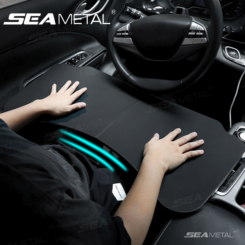 Desk Setup Ideas - SEAMETAL Taca samochodowa na laptopa, stabilna,