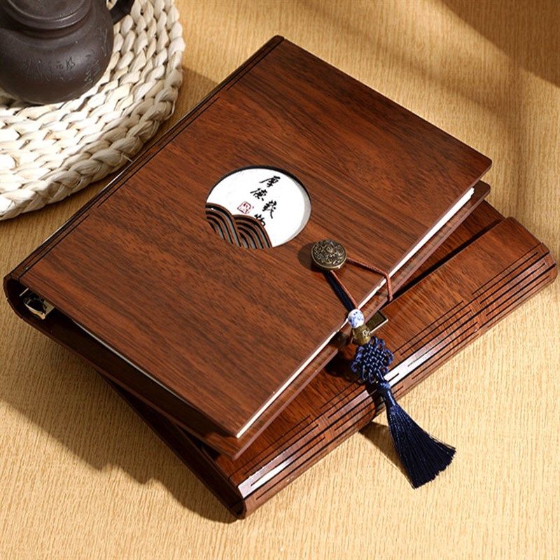 Ring Binder Box - Chiński styl Vintage dziennik Agenda A5