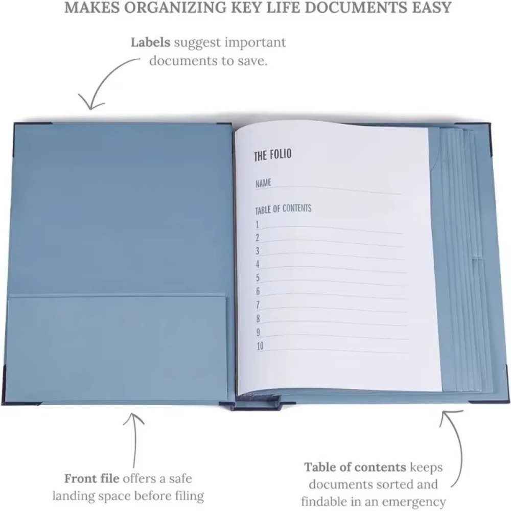 Przenośny segregator w etui na – Ring Binder Box recenzja i cena