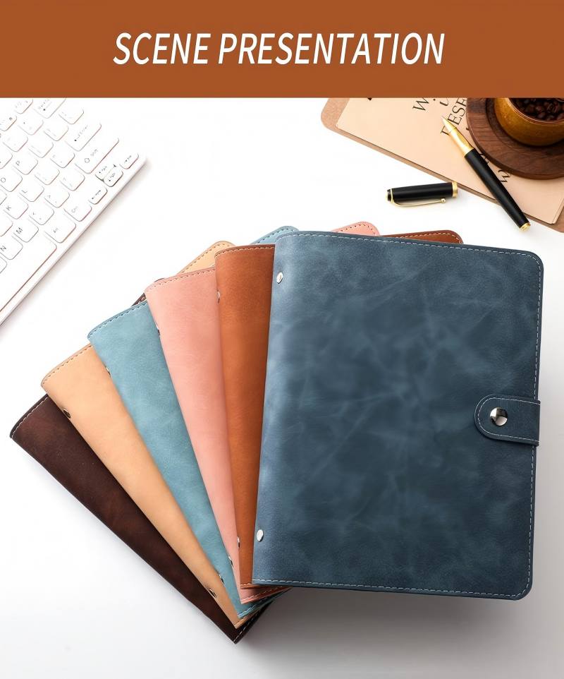 Segregator A5 z miękkiej skóry – Ring Binder Box recenzja i cena
