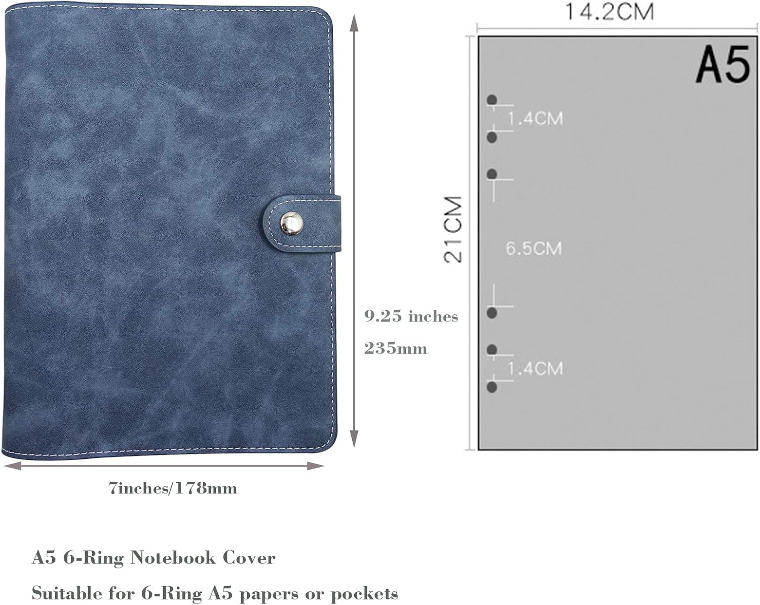 Segregator A5 z miękkiej skóry – Ring Binder Box recenzja i cena