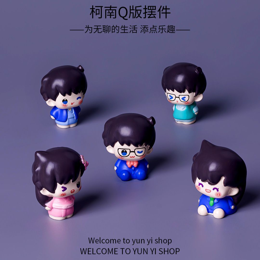 Figurki z żywicy Detektywa Con – Desk Setup Room recenzja i cena