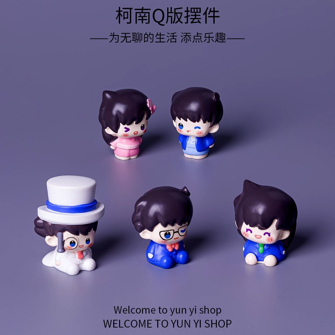 Figurki z żywicy Detektywa Con – Desk Setup Room recenzja i cena