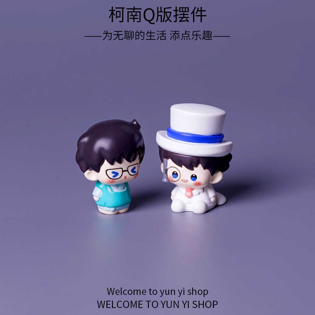 Figurki z żywicy Detektywa Con – Desk Setup Room recenzja i cena