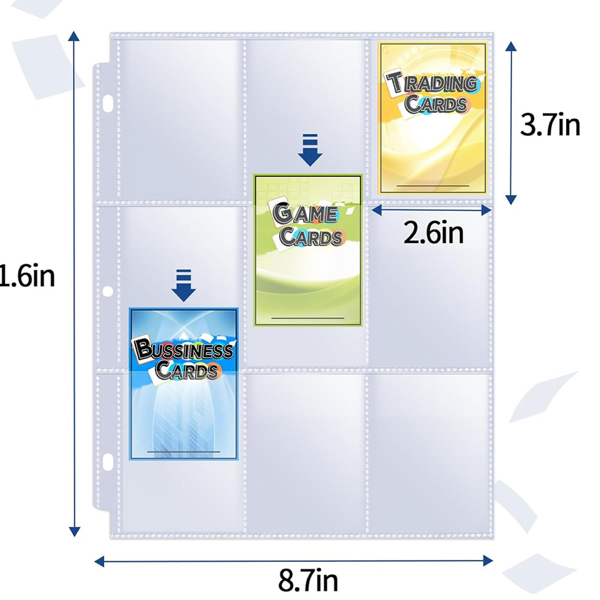 50 sztuk 9-kieszeniowych koszu – Ring Binder Box recenzja i cena