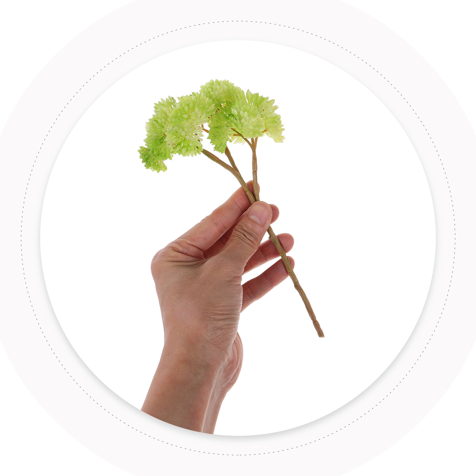 Miniaturowe, sztuczne sukulent – Desk Setup With Plants recenzja i cena