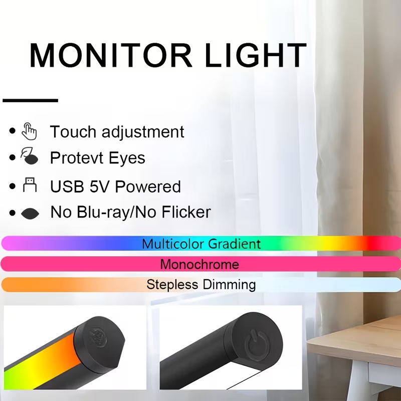 Listwa świetlna LED do monitor – Desk Setup Room recenzja i cena