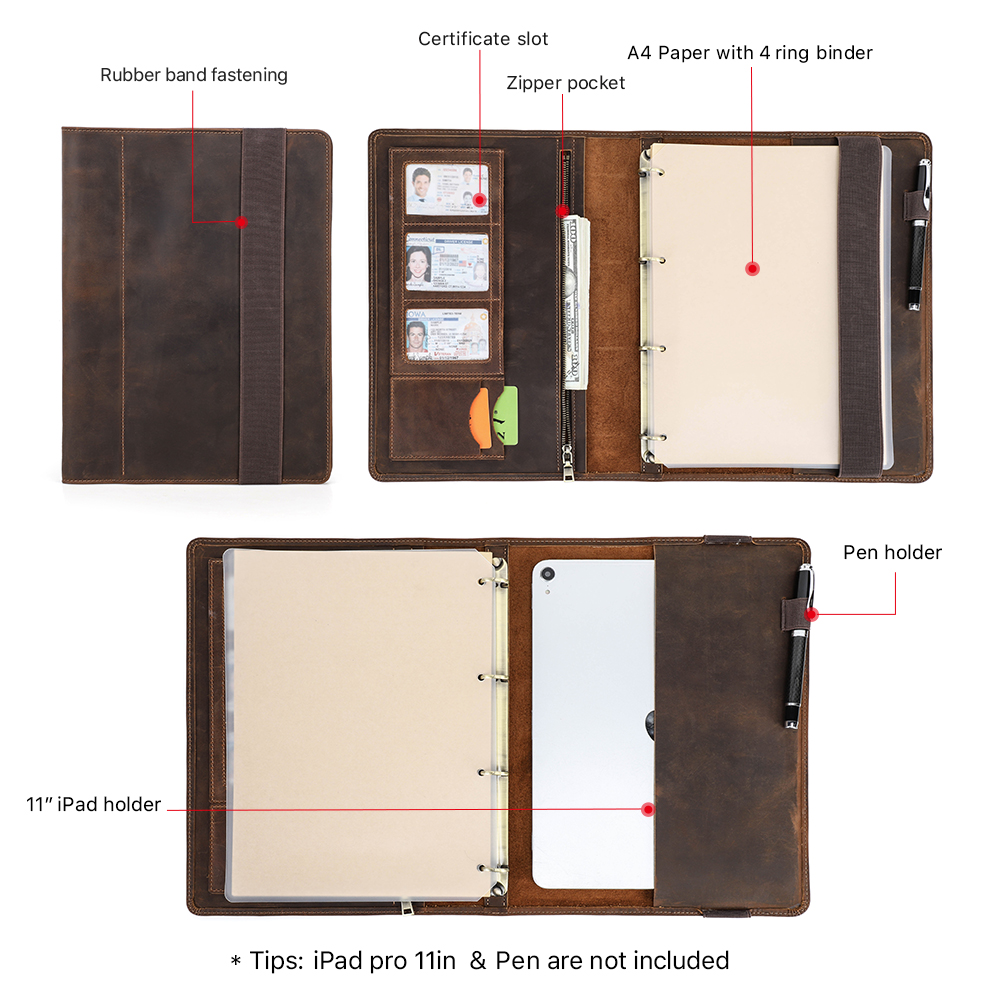 Luksusowy notatnik biznesowy A – Ring Binder Box recenzja i cena