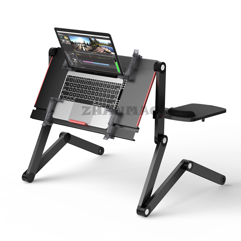 Leżący płaski na łóżku, biurko – Desk Setup Ideas recenzja i cena