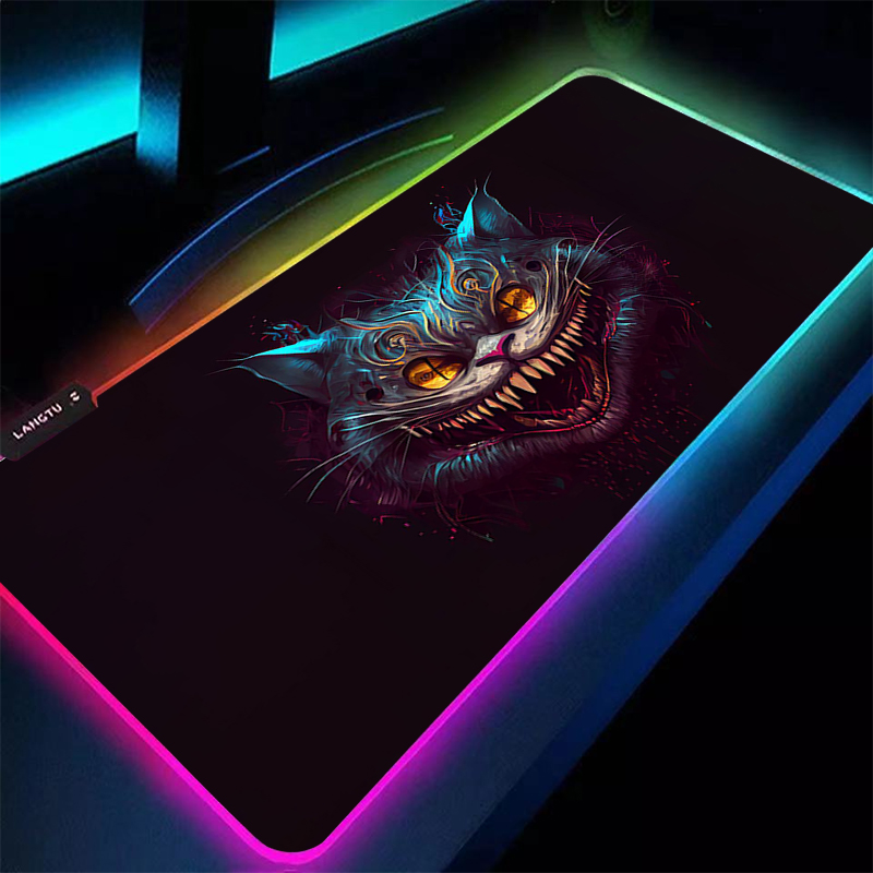 Duża podkładka pod mysz RGB A- – Desk Setup Ideas recenzja i cena